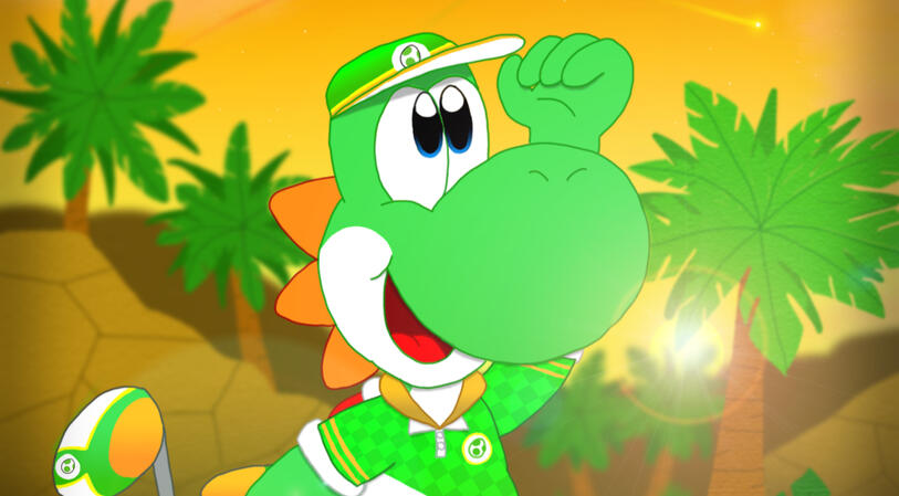 Golfing Yoshi